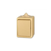 Spínač 3553-06929D č.6 IP44 béžová PVC Praktik Spínač 3553-06929D č.6 IP44 béžová PVC Praktik
