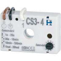 Časový spínač CS3-4 pod vypínač, bez vodiča &quot;N&quot;