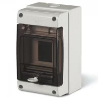 Rozvodnica Domino 672.2008 8modulová nadomietková IP66 Rozvodnica Domino 672.2008 8modulová nadomietková IP66