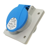 Zás.IE 1632 230V IP44 do rozvádzača zapustená Zás.IE 1632 230V IP44 do rozvádzača zapustená