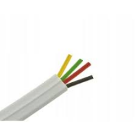 Kábel telefónny 4x0,5 9LA006.B biely