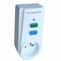 Zásuvkový adaptér s prúdovým chráničom TFGA-1F 16A 30mA 230V Zásuvkový adaptér s prúdovým chráničom TFGA-1F 16A 30mA 230V