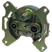 Zásuvka TV+R+SAT EU3303 koncová